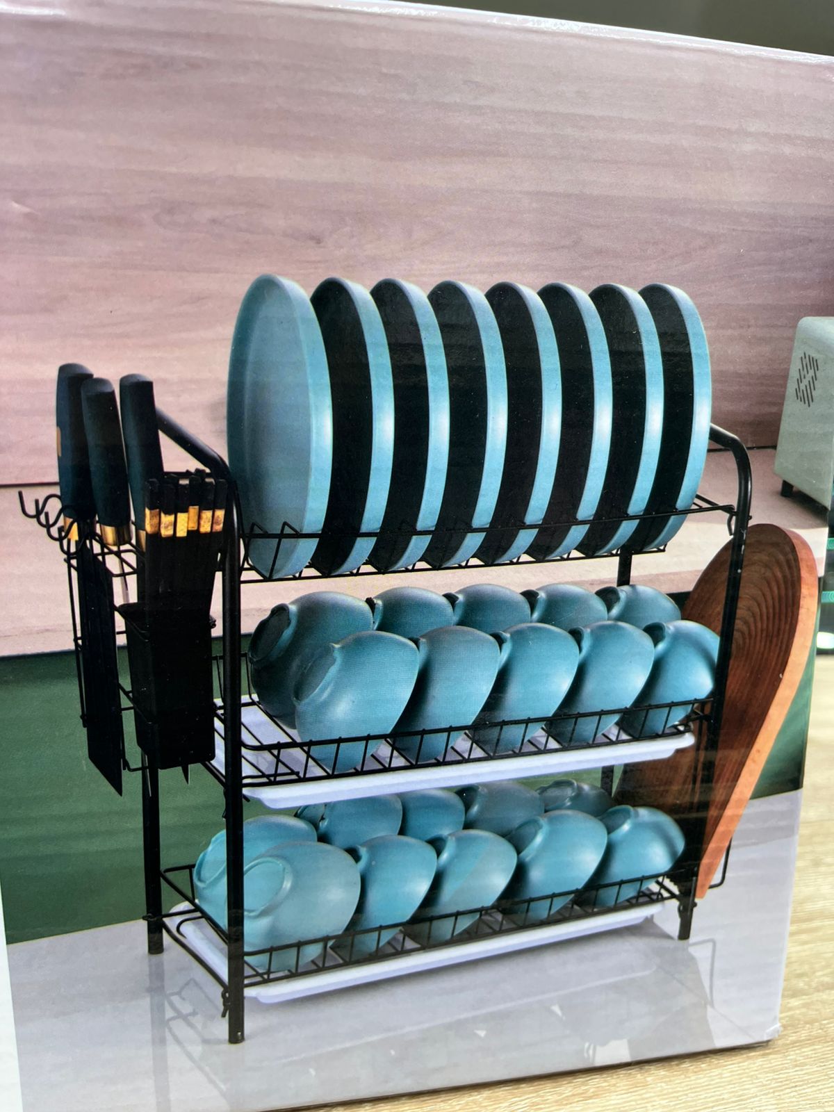 Escurridor De platos 3 niveles