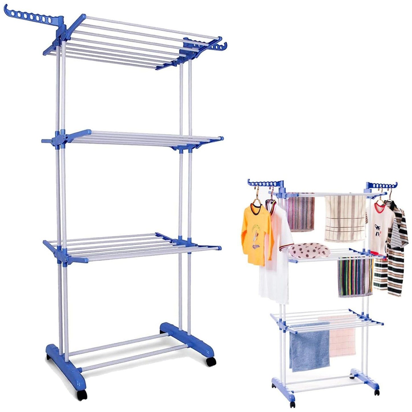 Tendedero Para Ropa 3 Niveles Plegable